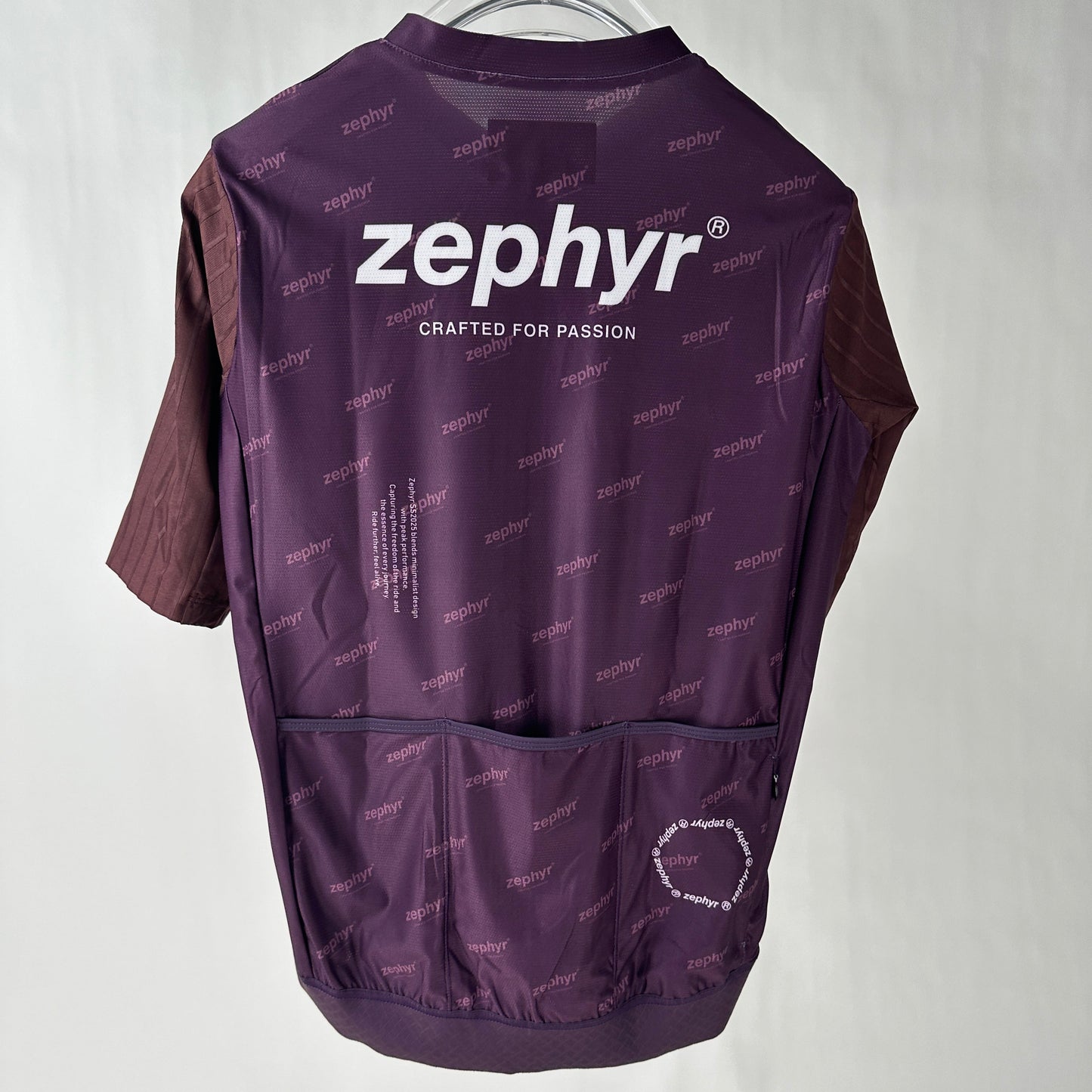 JERSEY ALL-LOGO SS2025 DARK SANGRIA