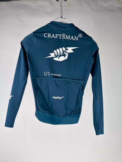 JERSEY CRAFTSMAN LONG SS206 PACIFIC BLUE