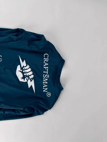 JERSEY CRAFTSMAN LONG SS206 PACIFIC BLUE