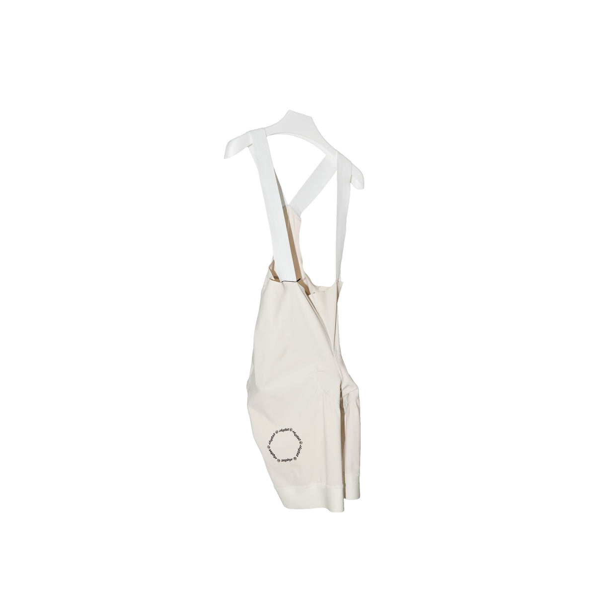 SS2025 CRAFTSMAN BIB SHORTS WOMAN OFF-WHITE